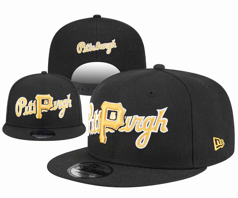 2025 MLB  Pittsburgh Pirates black style #33 hat YS
